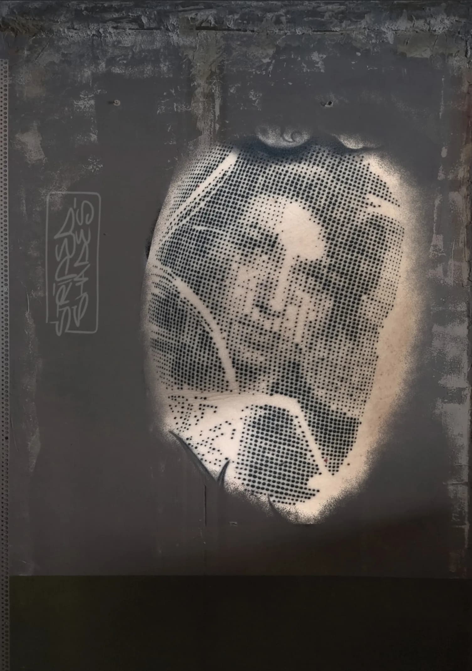 Halftone Dot Work Lower Face and Lips, by striped_shades