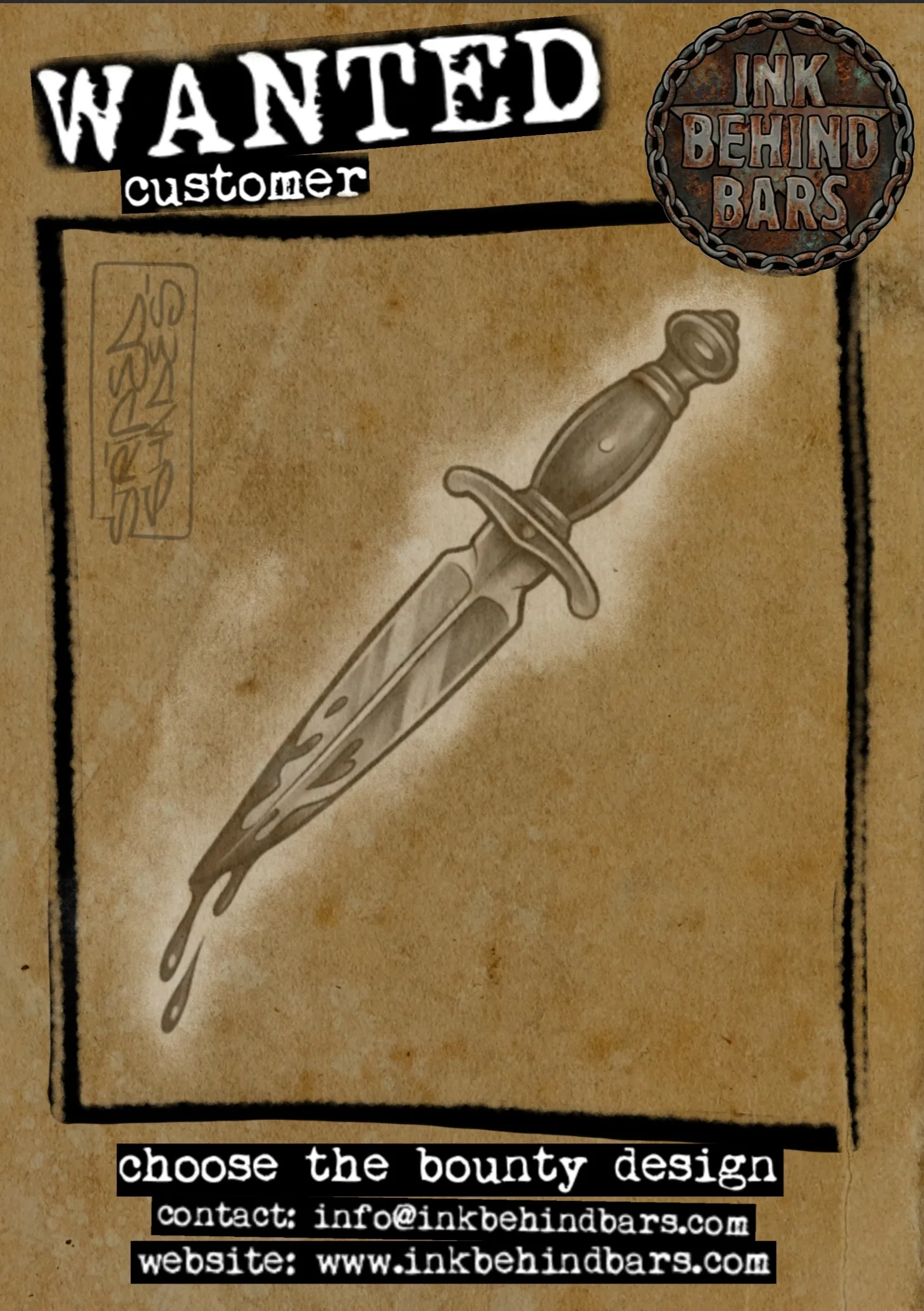 Ornate Dagger With Dripping Blade, by striped_shades